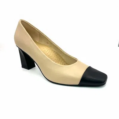 Vaneli Women's Fadela Block Heel Pumps In Pudding In Multi