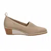 Vaneli Women's Galen Stretch Wedge In Beige In Beige