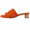 Vaneli Women's Heidi Sandals In Orange In Orange