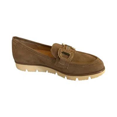 Vaneli Women's Jards Loafer In Taupe Suede In Brown