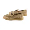 Vaneli Women's Kimmo Suede Slip On In Khaki In Green