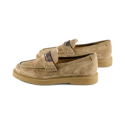 Vaneli Women's Kimmo Suede Slip On In Khaki In Green