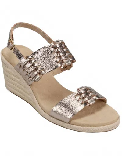 Vaneli Women's Laleh Espadrille Wedge Sandal In Shell Graine In Multi