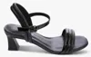 Vaneli Women Lashi Sandal In Black Nappa