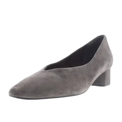 Vaneli Women's Liliet Heel In Fango Suede In Gray
