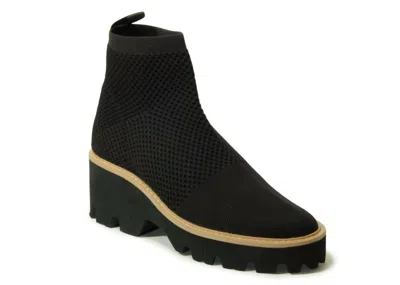 Vaneli Women's Marina Stretch Knit Ankle Boot In Black