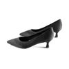 Vaneli Women's Mitzi Satin Heels In Black In Black