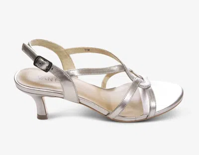 Vaneli Women's Monde Sandal In Pewter Mercury In Silver