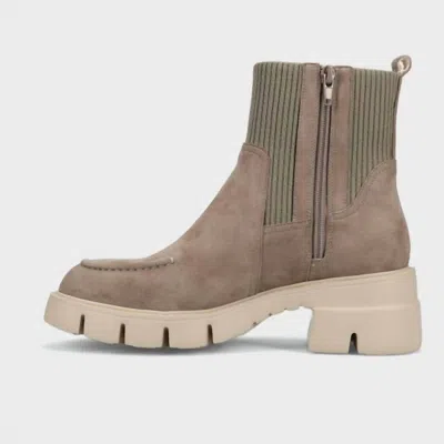 Vaneli Women's Nalda Boot In Taupe Suede In Brown