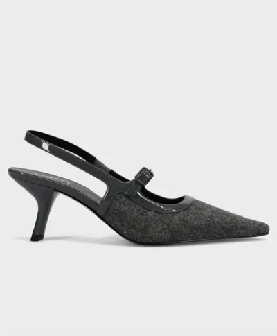 Vaneli Women's Payge Slingback Pump In Gray In Black