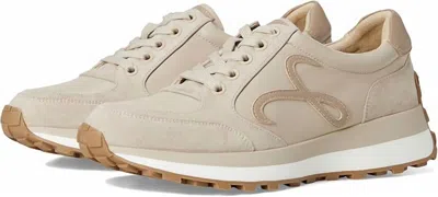 Vaneli Women's Quara Sneaker In Soft Beige In Blue