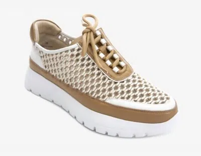 VANELI WOMEN'S QUBI SNEAKER IN BEIGE ITESS