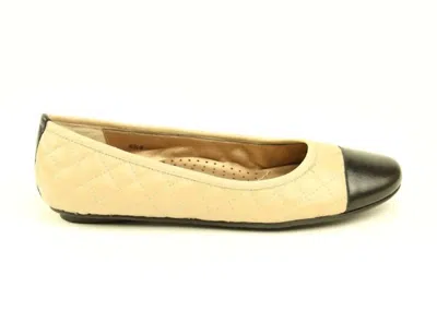 Vaneli Women's Serene Sandal In Pudding Nappa Black In Animal Print