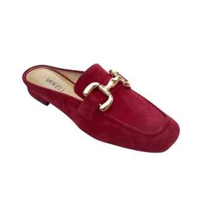 Vaneli Women's Shaine Mule In Red Suede