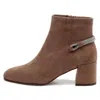 Vaneli Women's Shermy Bootie In Military Suede In Multi
