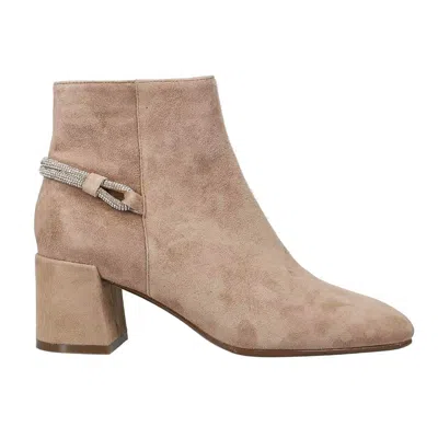 Vaneli Women's Shermy Suede Boot In Military Suede In Black