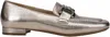 Vaneli Women's Simply Slip On Loafers In Metallic Leather