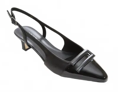 Vaneli Women's Tady Slingback Pump In Black Nappa W/black Patent
