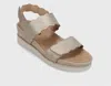 Vaneli Ulani Platform Wedge Sandal In Brown