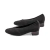 Vaneli Women's Vartan Stretch Knit Heel In Black In Black