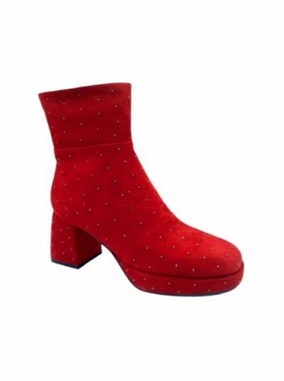 Vaneli Women's Vava Platform Boot In Red