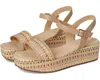 Vaneli Women Walda Wedge Sandal In Multicolored In Multi