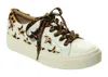 Vaneli Women's Yolen Nappa With Camel Chag In White In White