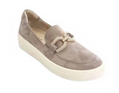 Vaneli Women's Ysalde Military Suede Sneakers In Grey In Neutral