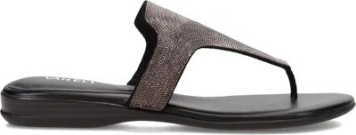 Vaneli Women's Yvona Flip Flop Sandal In Black In Brown
