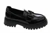 Vaneli Women's Zeva Chunky Loafer In Black Naplak In Black