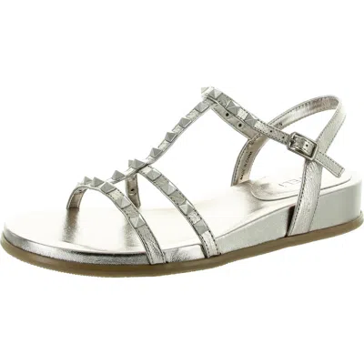 Vaneli Womens Studded Man Made Ankle Strap In Pink