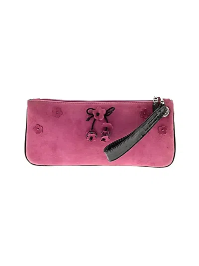 Pre-owned Vaneli Wristlet In Pink