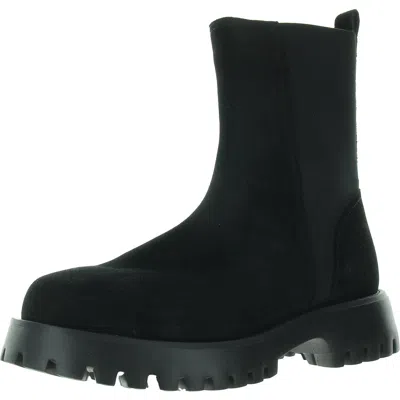 Vaneli Zalika Womens Zipper Faux Suede Chelsea Boots In Multi