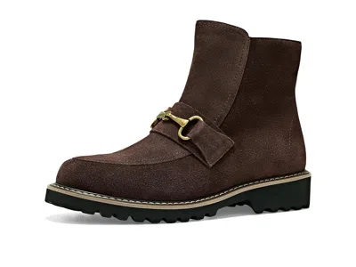 Vaneli Zenos Women's Boots Dark Moro Weatherproof Suede: 8 W (d) In Brown