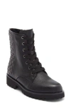 Vaneli Zilka Combat Boot In Black