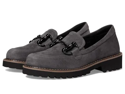 Vaneli Zimmy Women's Flat Shoes Grey Suede: 6.5 M (b) In Gold