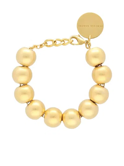 Vanessa Baroni Beads Bracelet In Gold