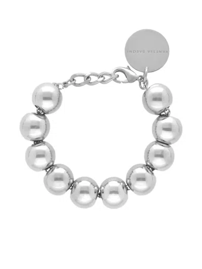Vanessa Baroni Beads Bracelet In Metallic