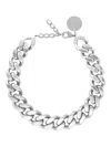 Vanessa Baroni Chain-link Necklace In Metallic