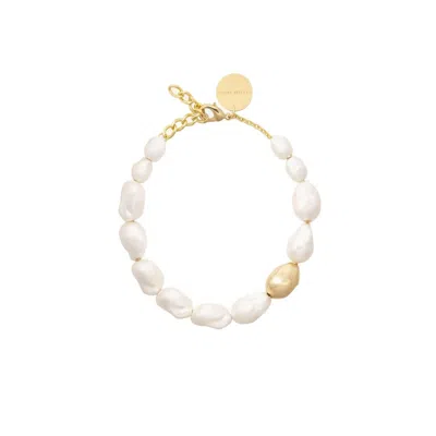 Vanessa Baroni Organic Pearl Necklace