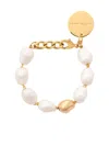 Vanessa Baroni Pearl-embellished Bracelet