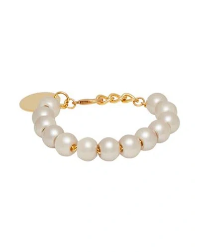 Vanessa Baroni Woman Bracelet Light Grey Size - Metal
