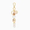 Vanessa Baroni Women's Ibiza Key Chain In Beige In Sand