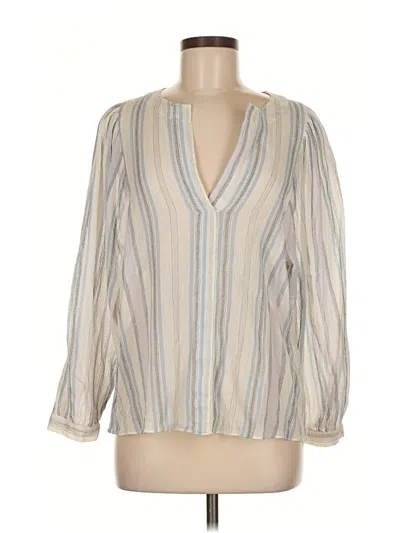 Pre-owned Vanessa Bruno 3/4 Sleeve Blouse In White