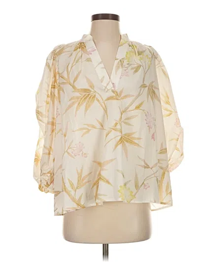 Vanessa Bruno 3/4 Sleeve Blouse In White