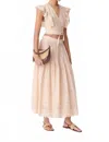 Vanessa Bruno Aora Skirt In Beige In Neutral