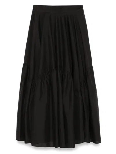 Vanessa Bruno Astree Maxi Skirt In Black
