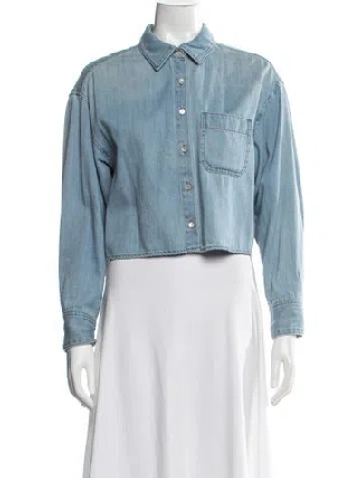 Pre-owned Vanessa Bruno Athé Denim Jacket In Blue