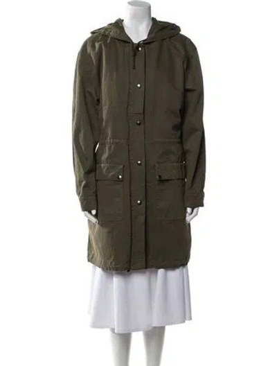Pre-owned Vanessa Bruno Athé Parka In Green