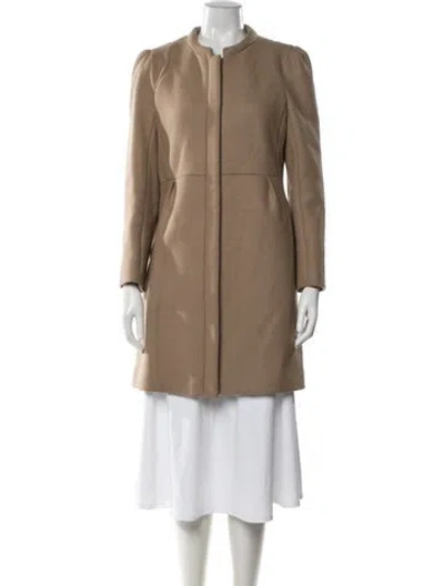 Pre-owned Vanessa Bruno Athé Wool Coat In Neutral